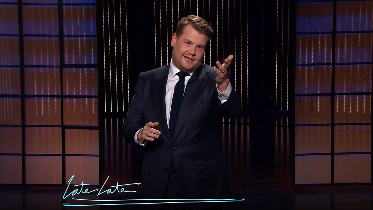 abbiecops's tweet photo. how america sees james corden compared to how the uk sees james corden https://t.co/1aRfSUI3Xt