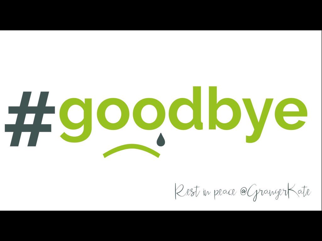 vivatcarriole's tweet photo. . Goodbye and RIP Kate @GrangerKate 
Along with @ABugsLifePowys we are thinking of your family @PointonChris #SAD https://t.co/uTzbt3Qfkj