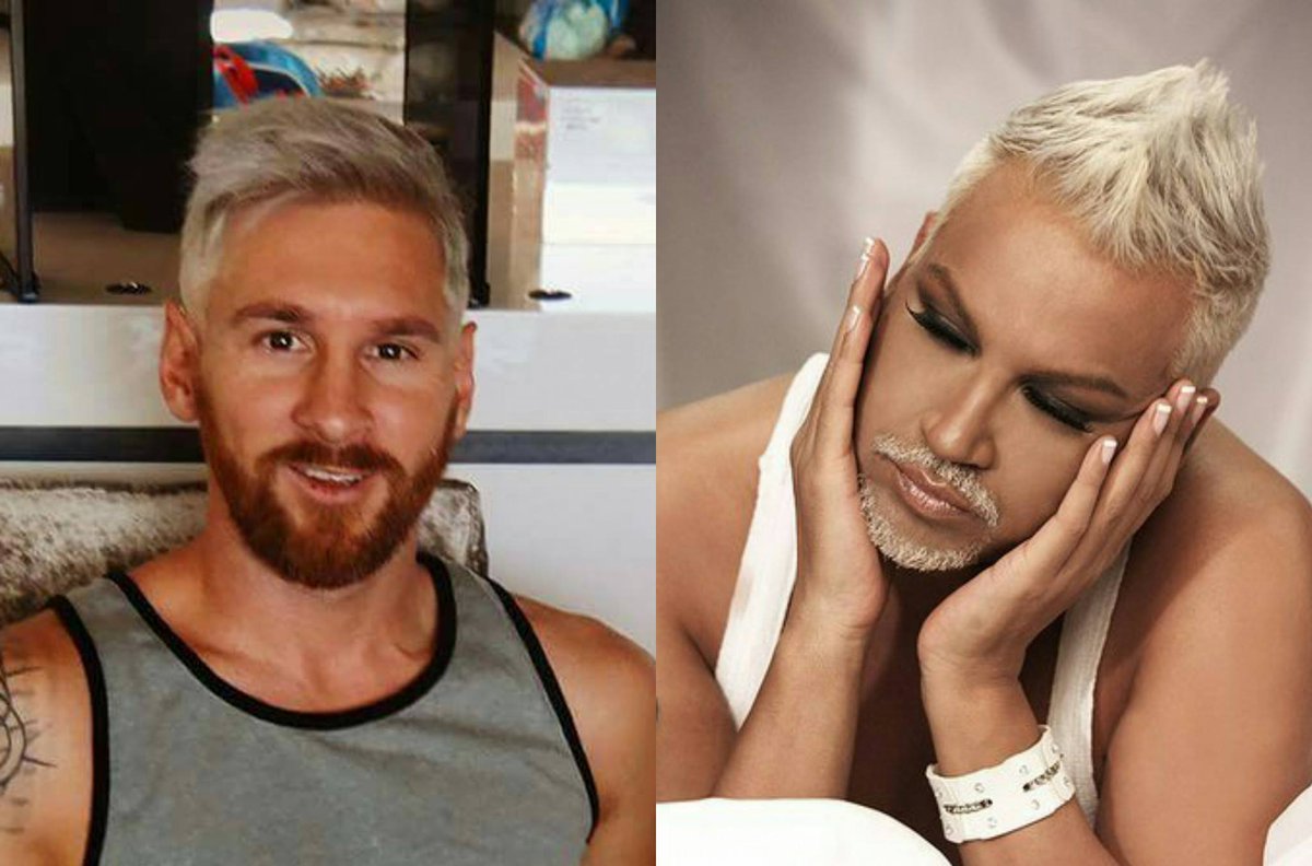 Legally Blond! Leo Messi's new look sends Twitterati into a tizzy