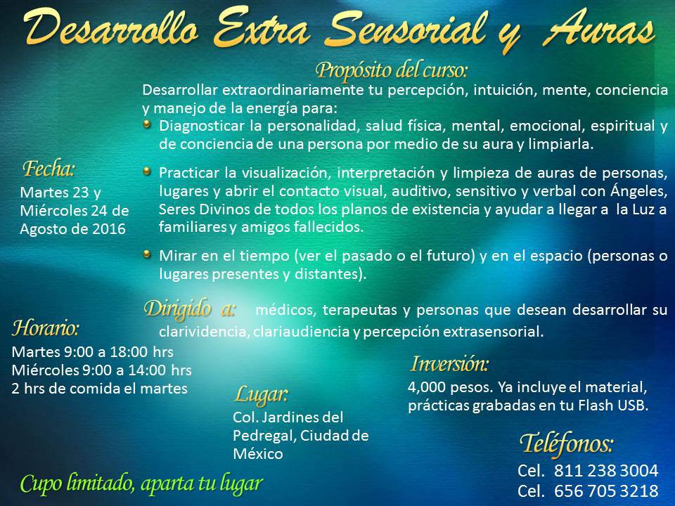 ViendoXelMundo's tweet photo. Desarrollo Extra Sensorial y Auras https://t.co/1RsgQNgZ8q https://t.co/M5w4s4ojiY