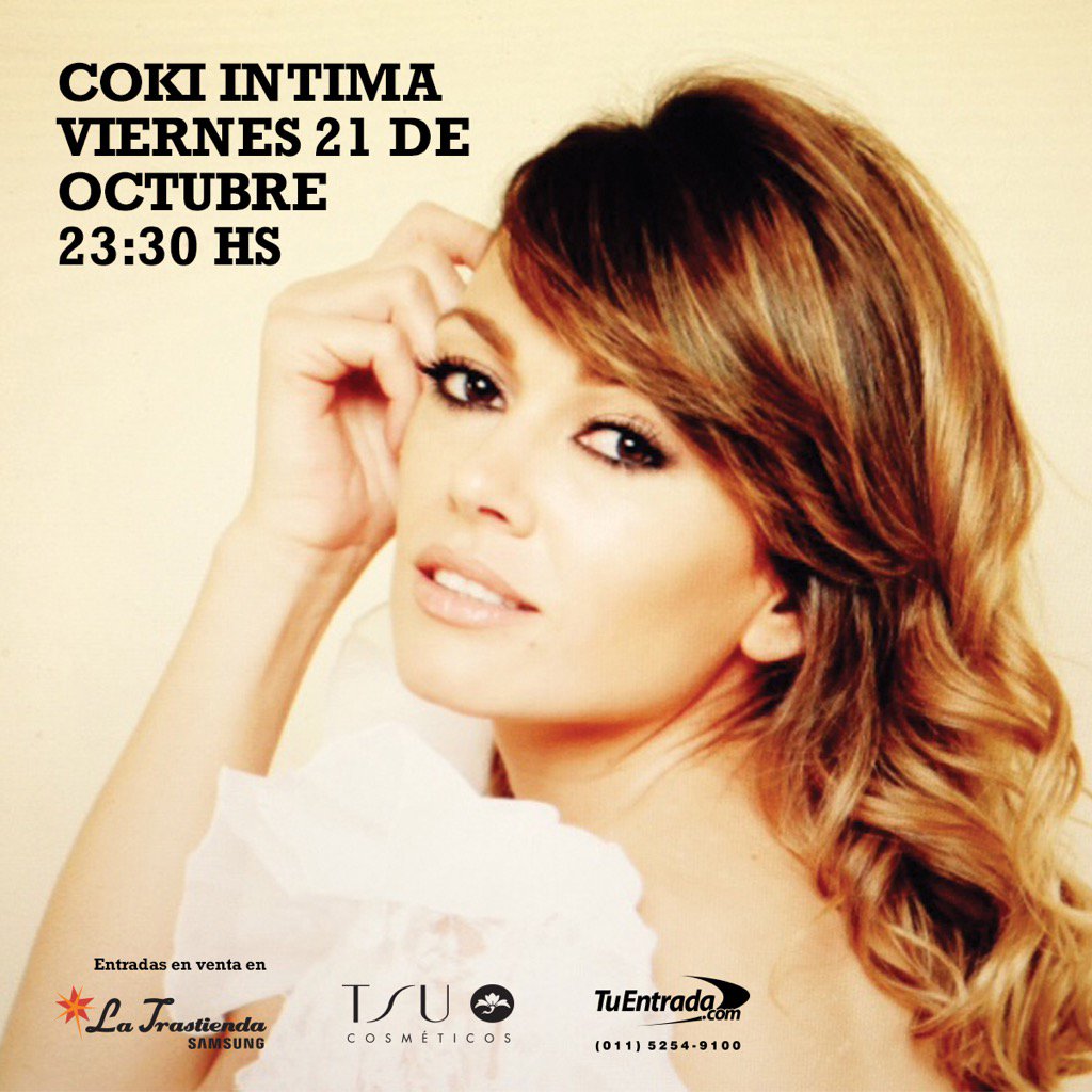 PlanetaEnter's tweet photo. #Agendalo El 21/10 @cokiramirez se presentará en vivo en @LaTrastiendaBA > @Tsucosmeticos #CokiRamirezEnLaTrastienda https://t.co/nYOZQbhkB7