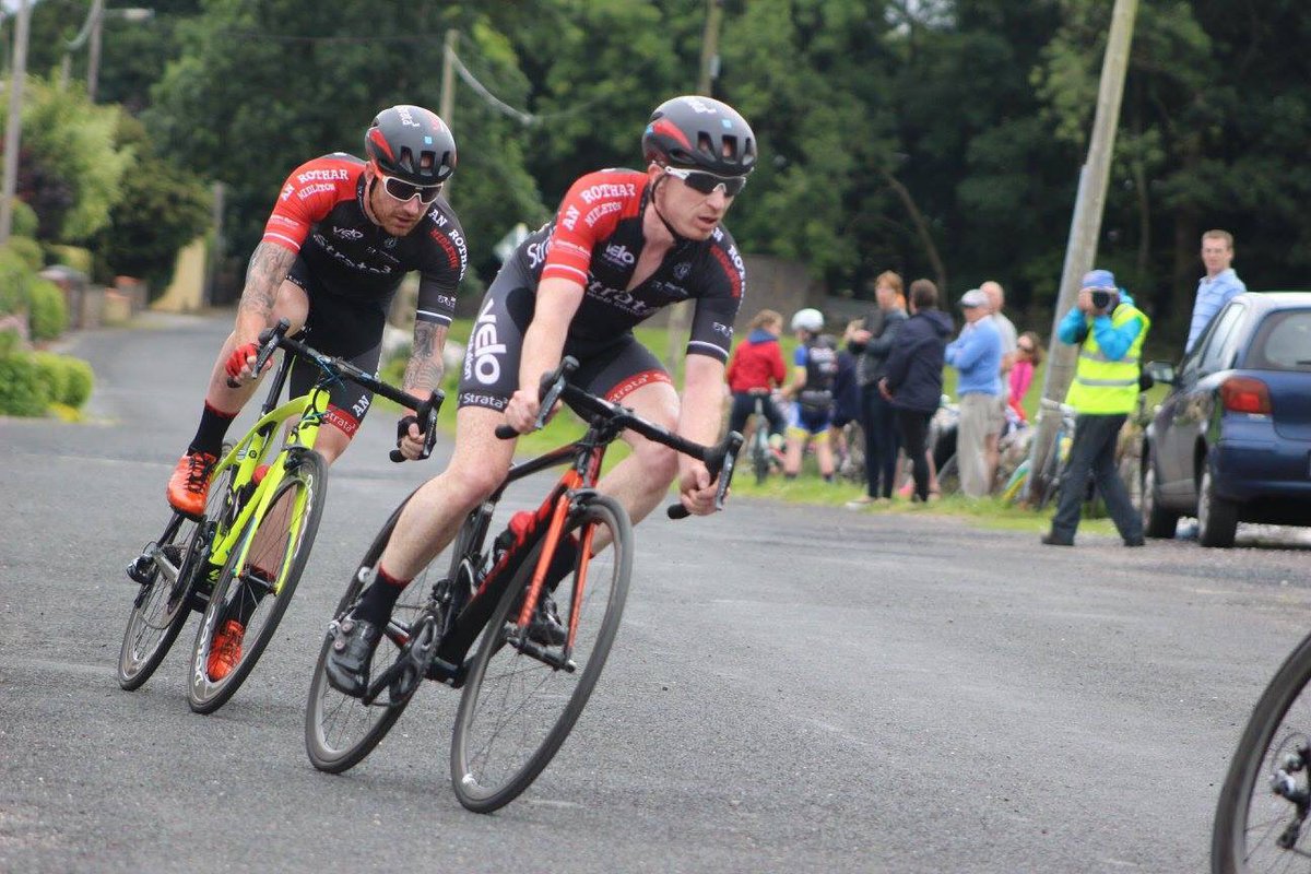 Strata3VeloRev's tweet photo. @stephenmurray99 wins today assisted by Mick Fitz @VeloRevolution @strata3 @StephenRocheCyc @RotharAn Great teamwork https://t.co/Q3CNSPXbHf