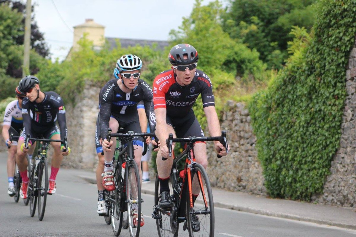 Strata3VeloRev's tweet photo. @stephenmurray99 wins today assisted by Mick Fitz @VeloRevolution @strata3 @StephenRocheCyc @RotharAn Great teamwork https://t.co/Q3CNSPXbHf