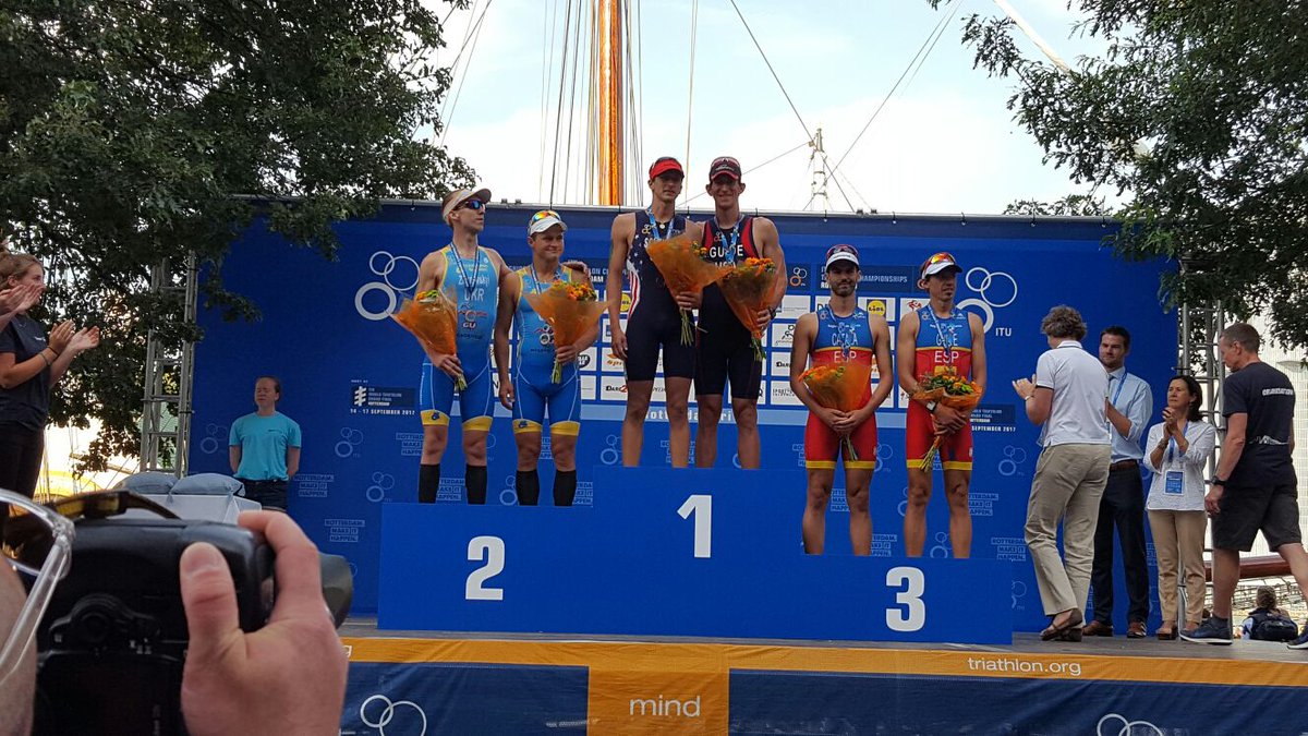 hectortriatlon's tweet photo. Terceros en el Campeonato del Mundo de paratriatlón!
Gracias a todos los que habéis hecho posible. https://t.co/ceBoUOuX0K