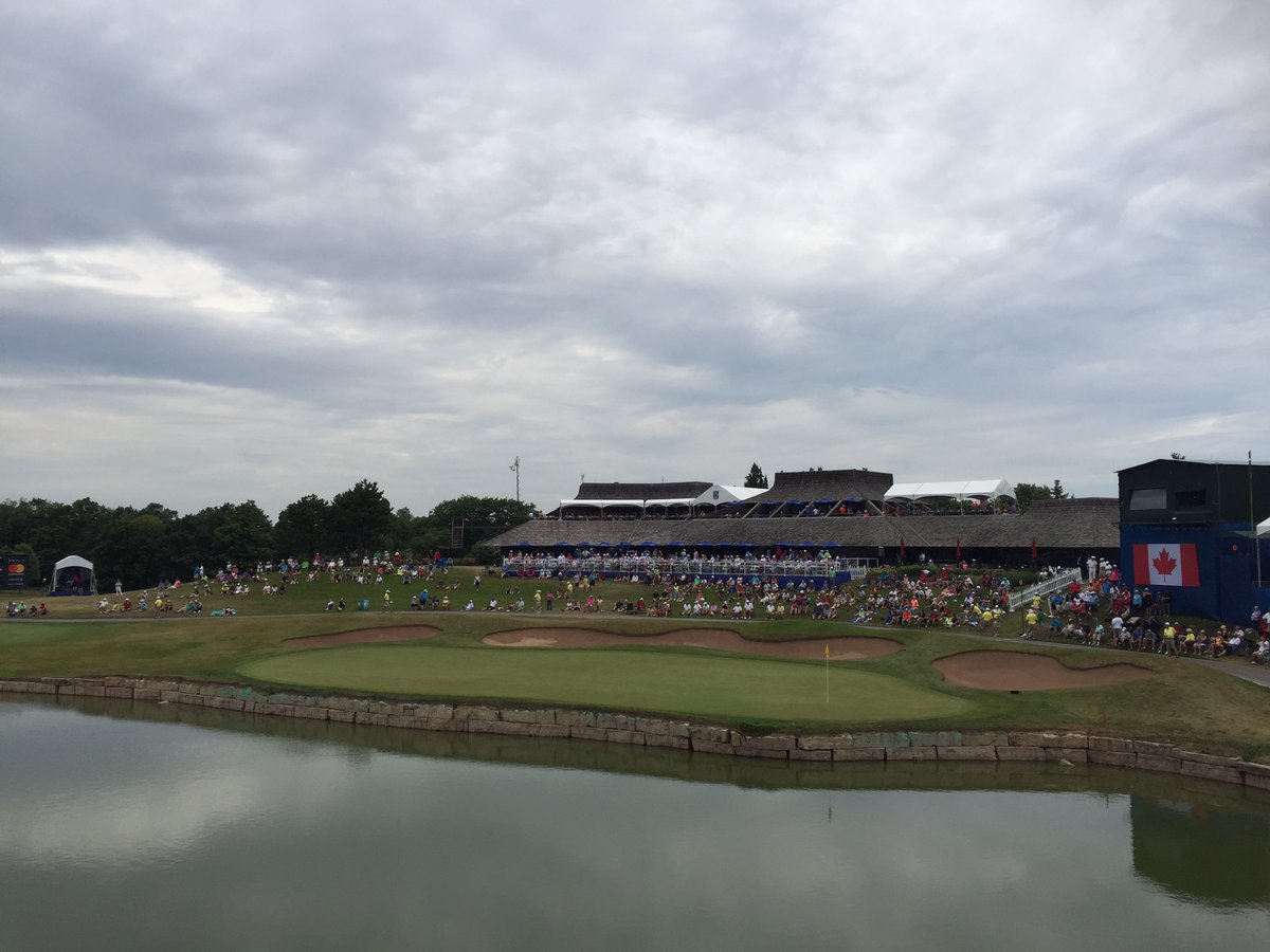 A shot of the 18th Hole