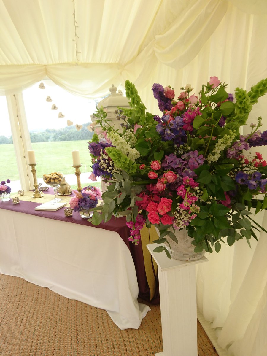 Working with the fabulous <a href="/TeamMarquee/">Team County Marquees</a> <a href="/bellacountrywed/">BellaCountryWeddings</a> to create a beautiful wedding at Piercefield Park, Chepstow
