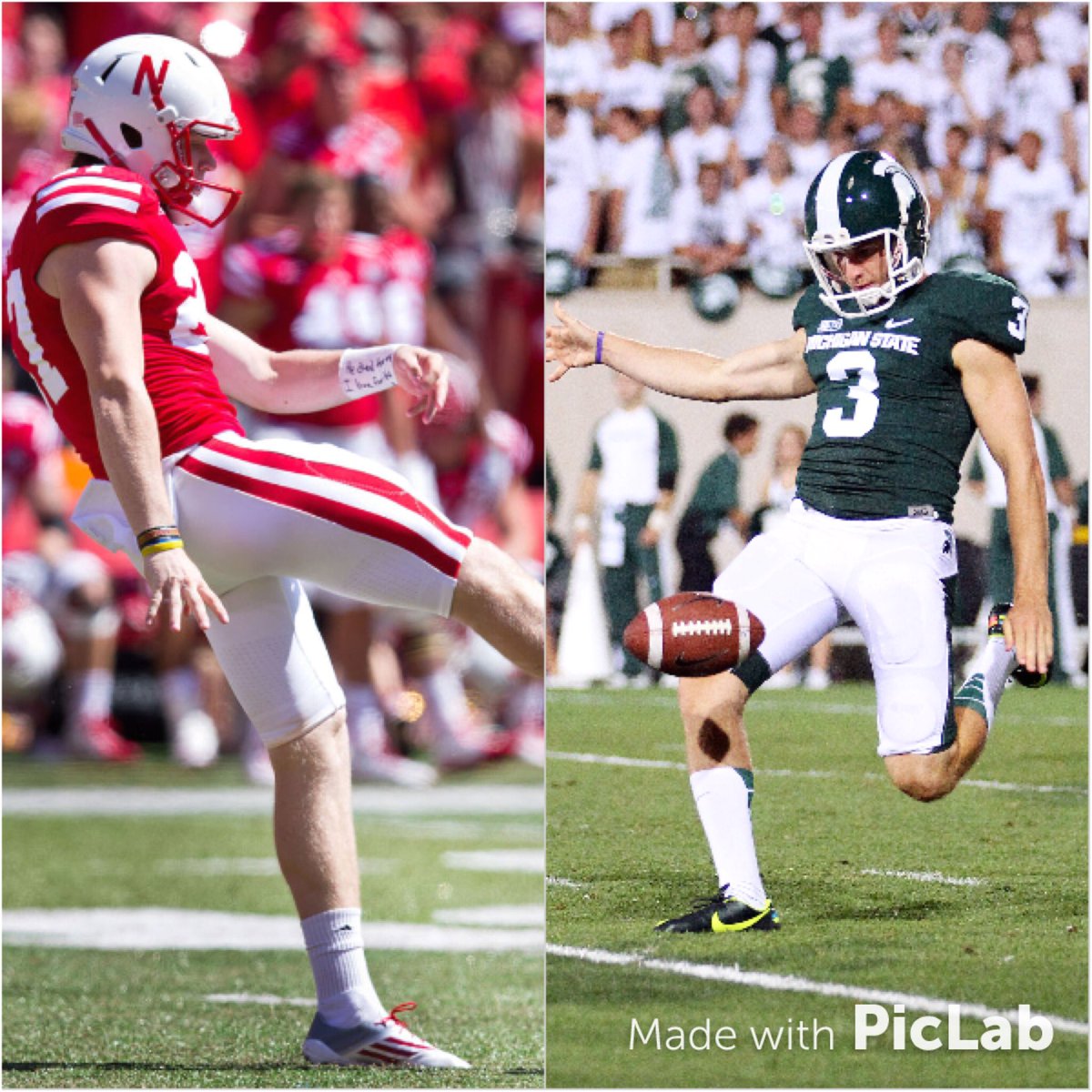 _ColemanFisher's tweet photo. Football lost two greats today. My heart is with the Cornhuskers and Spartans. #RIPFoltz #RIPSadler https://t.co/KFyzlODiH2