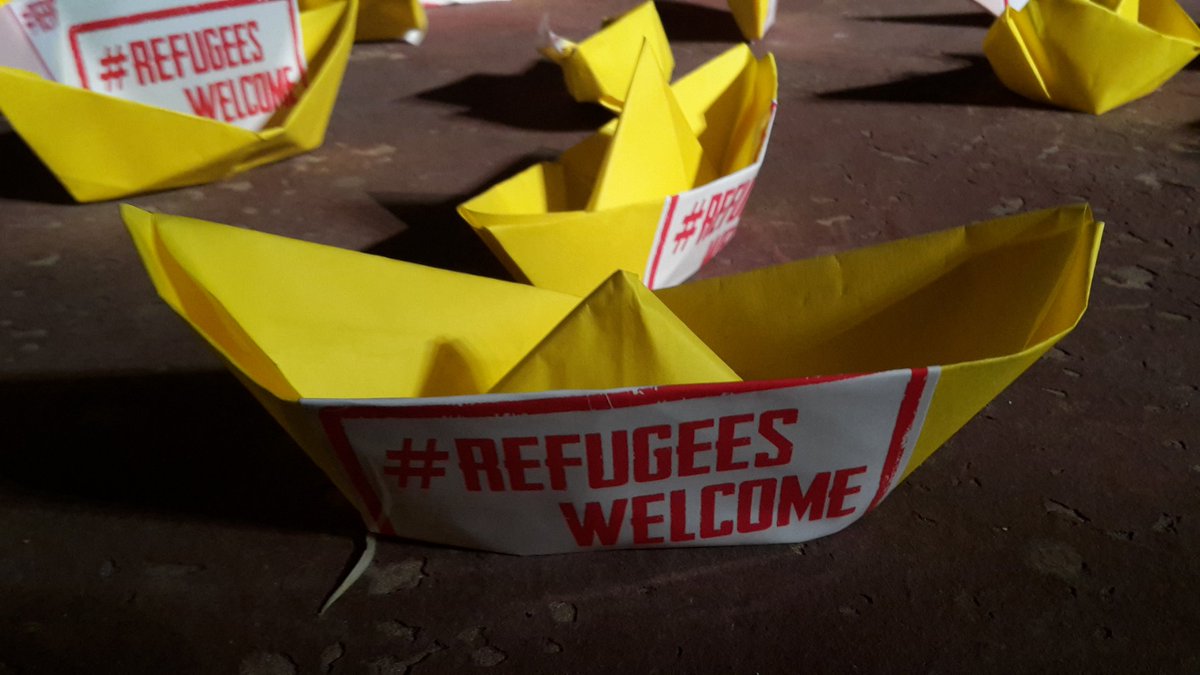 JSE_Egaz's tweet photo. A shout for #RefugeesWellcome by the european socialist youth
Let's push for a better Europe! #YESSC16 @YESocialists https://t.co/gxUU65UCbt