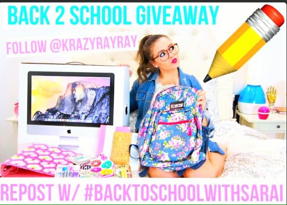 yoelisuero's tweet photo. I love this channel is the best and this GiVeaway is the best omg 😍😍 .
#backtoschoolwithsarai https://t.co/KQpck8iZJ9