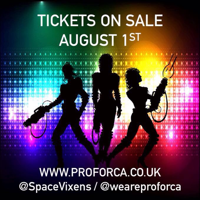 proforcaflan's tweet photo. Get your tickets people it's happening @weareproforca @SpaceVixens #theatre #musical https://t.co/UAEHeBGwqY