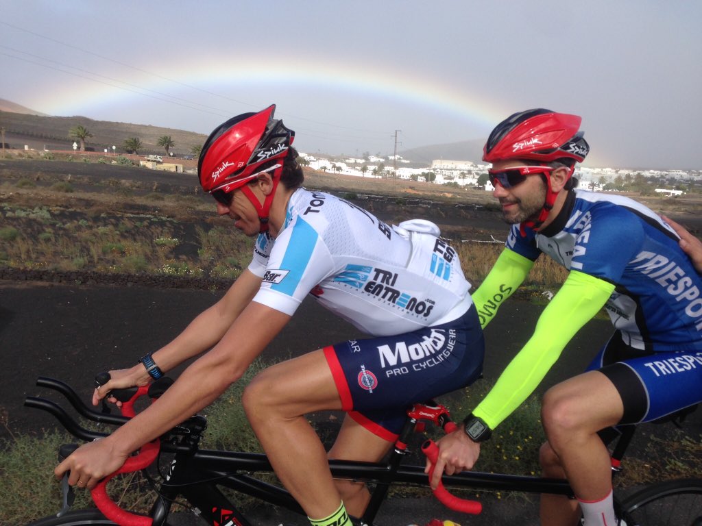 Felicidades a @hccala y su guía <a href="/insupol/">insu</a> del equipo #Trientrenos Por 3 puesto en MUNDIAL Os quiero en el campus 2017