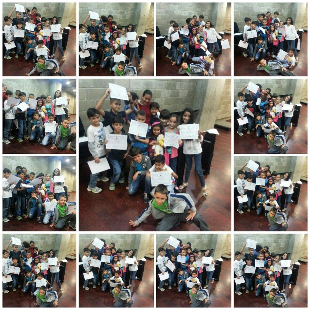 Entrombonve's tweet photo. Los mas pequeños y futuros grandes trombonista de la catedra de la profesora Melissa Sanchez con sus certificados!!! https://t.co/J7osl8NLvX