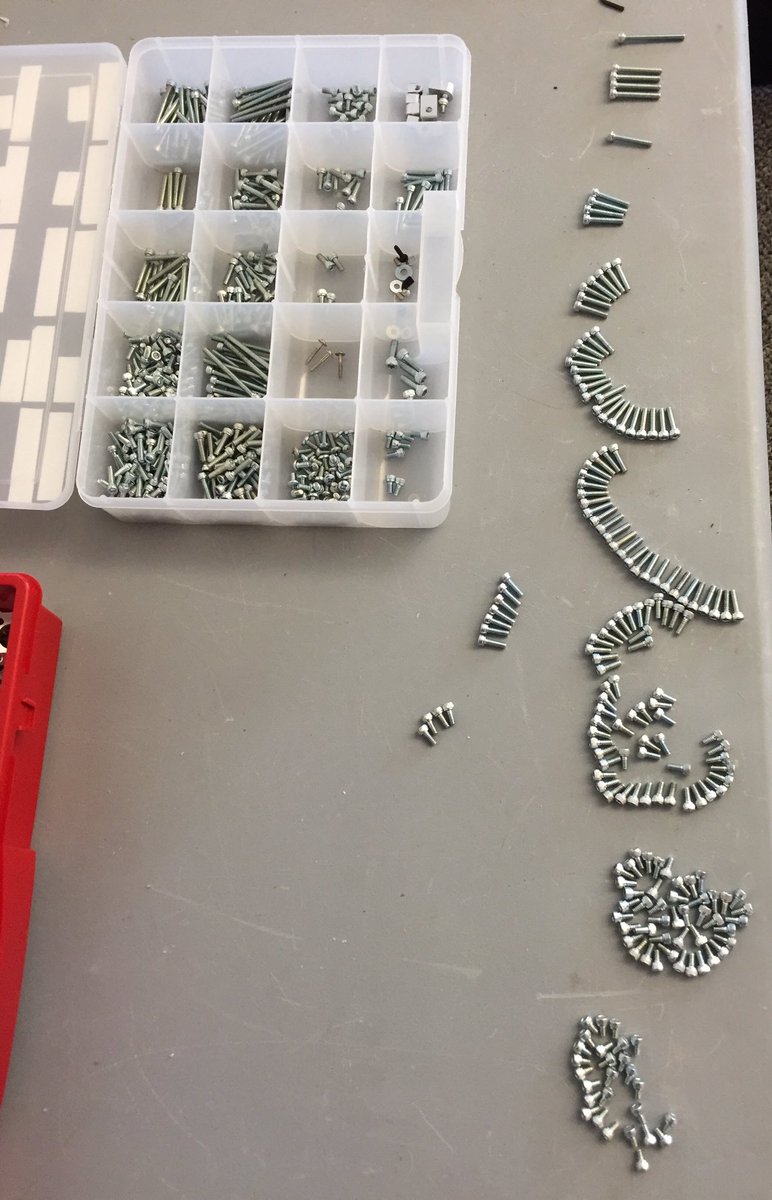 openftc's tweet image. How&apos;s your socket head cap screw sorting game? #actobotics
