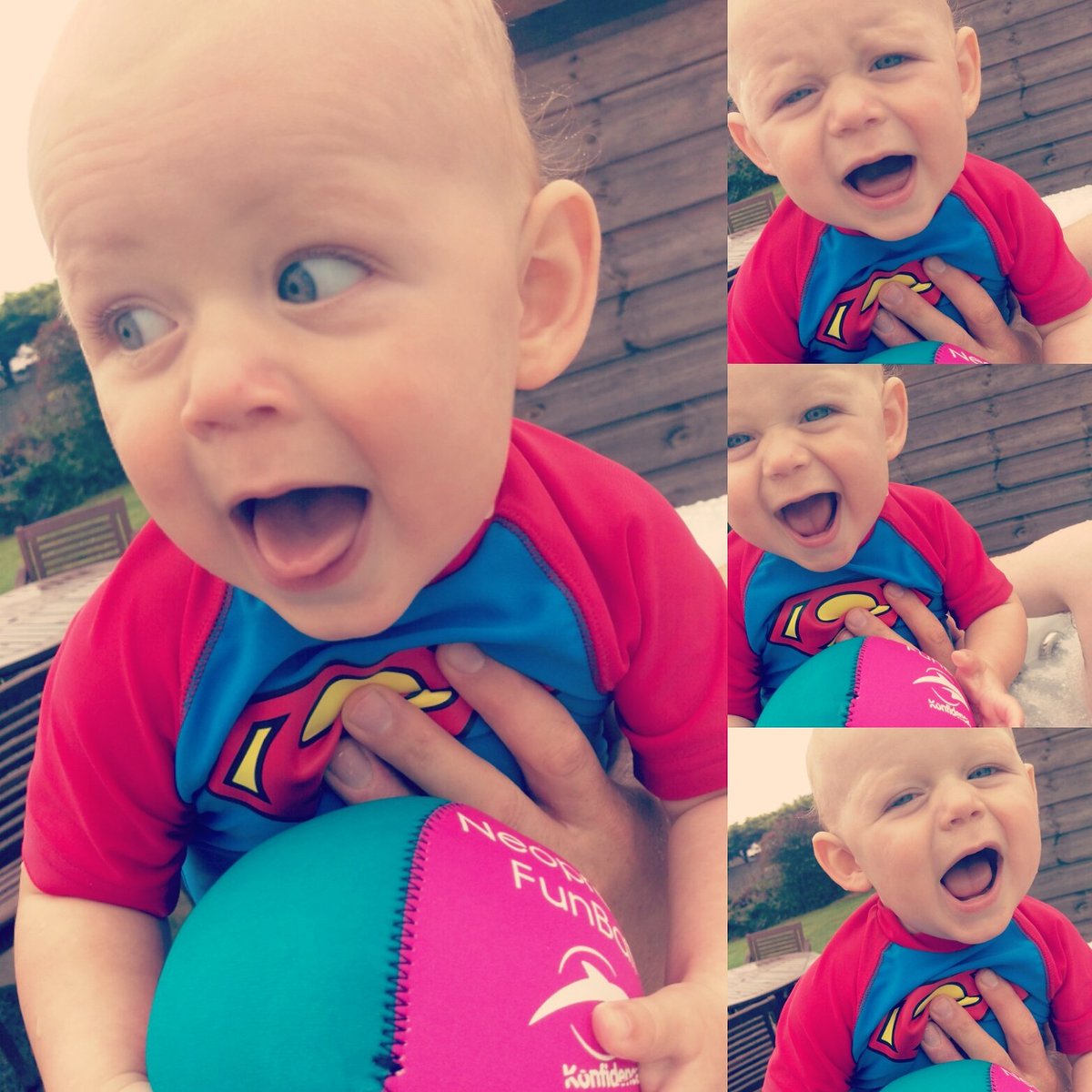 Honestbump's tweet photo. The faces this dude pulls #pricelessmoments #swimtime #funnyfaces #holidayfun #lovehim 😮😄😝😂 https://t.co/KEx0VdSqtg