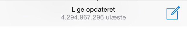 ryge's tweet photo. I’m never going on vacation again. 4294967296 unread mails. #unsignedint #overflow https://t.co/BdqFDildbr