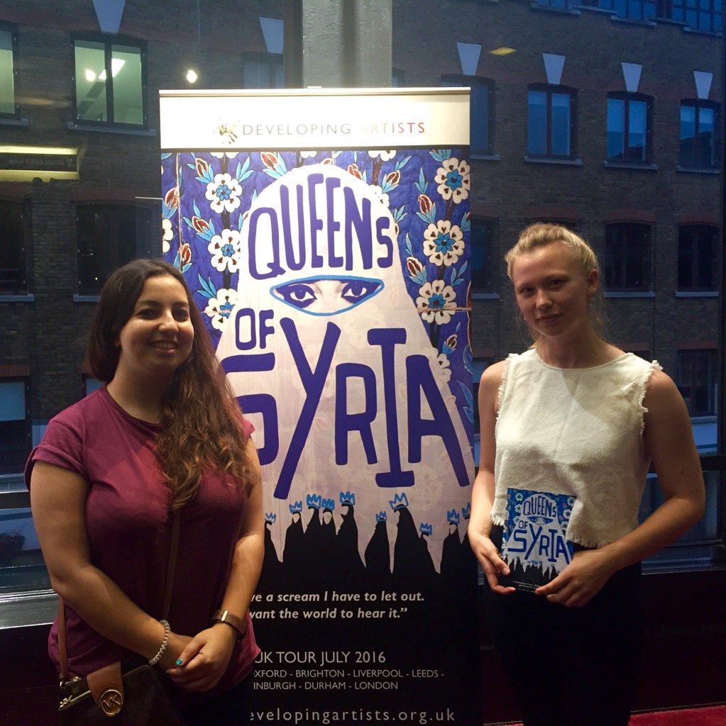 louiseksalter's tweet photo. @QueensOfSyria was an inspiration for @HTBHFilm, their movement motivated me to use film to promote social equality https://t.co/QMXJV088dS
