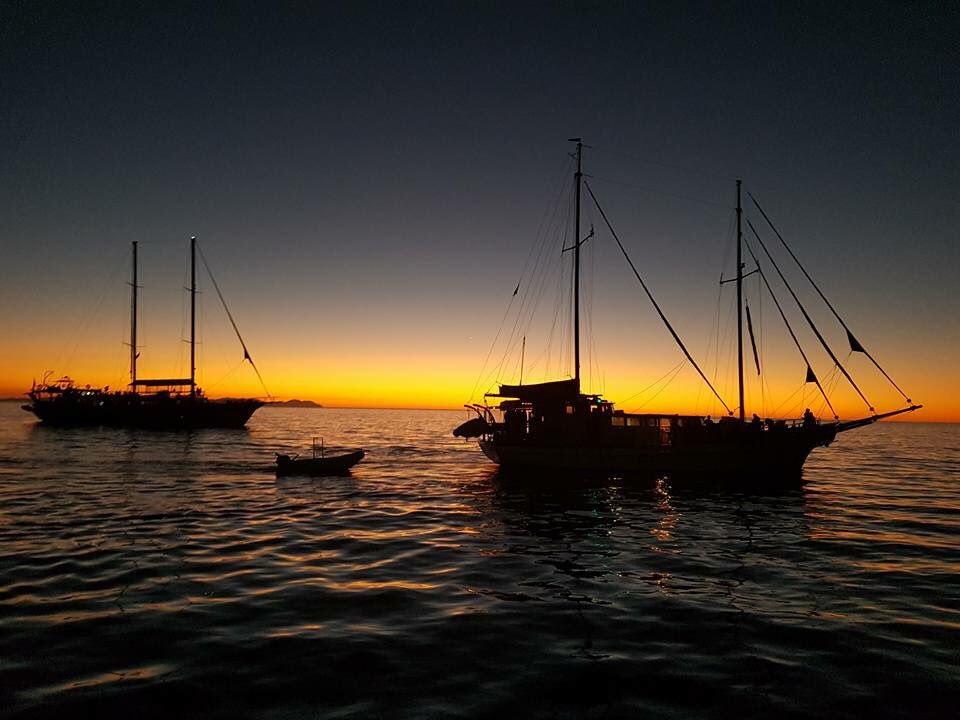 manager_blue's tweet image. #sunsetoverdrive for this stunning shot of our two #boatsthattweet 🙌