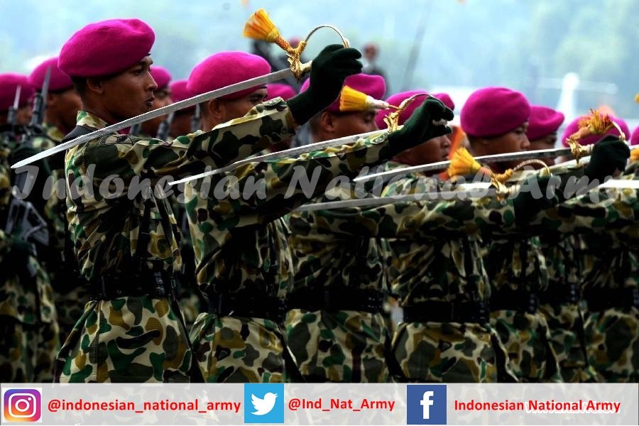Ind_Nat_Army's tweet photo. Para Pasukan Marinir TNI AL. #tni #tnial #marinir #pasmar #antiterror #angkatanlaut . https://t.co/So6fkEIGlu