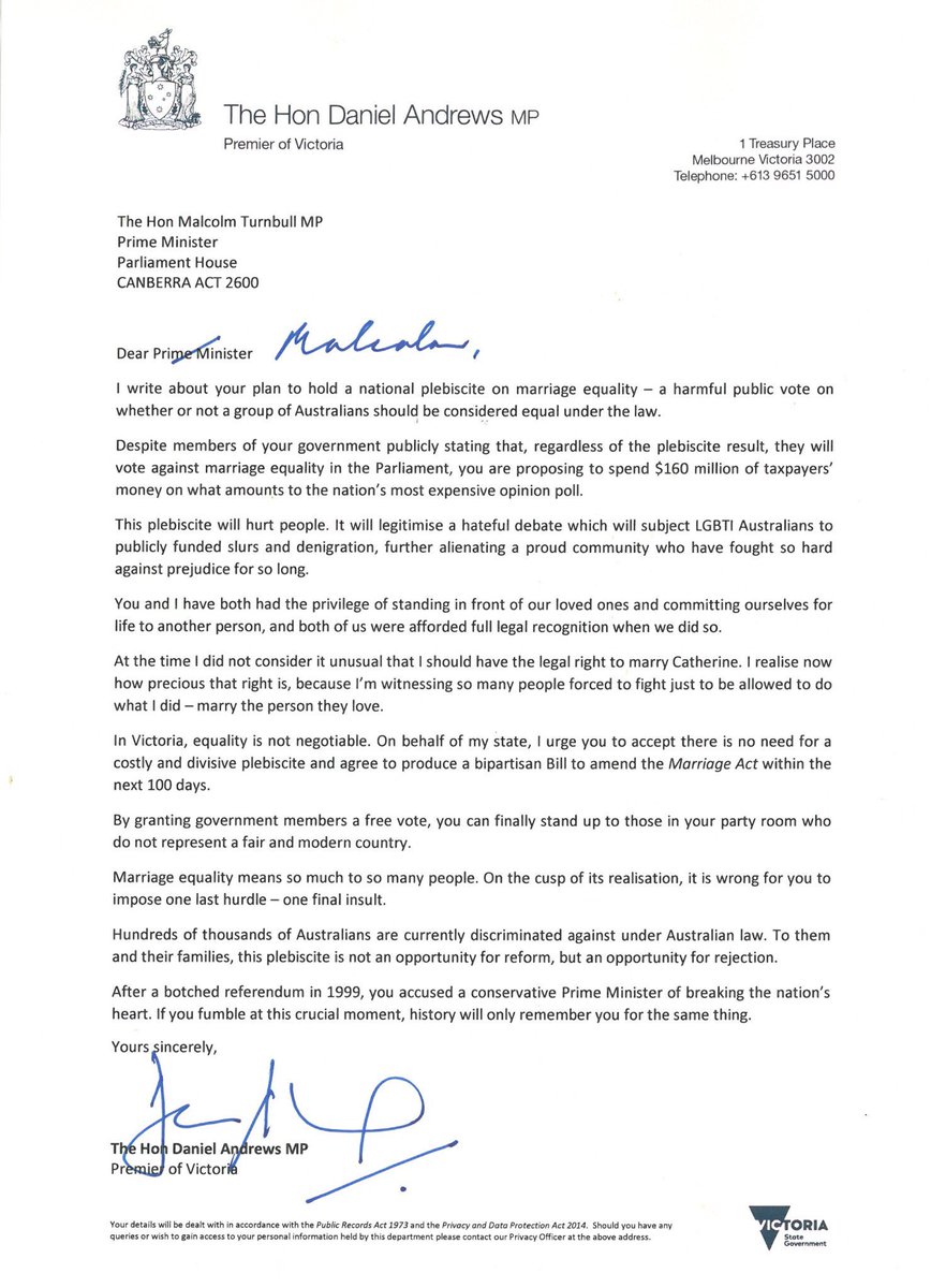 leave delay letter equality Coalition's playing marriage is plebiscite right leave delay letter equality Coalition's playing marriage is plebiscite right