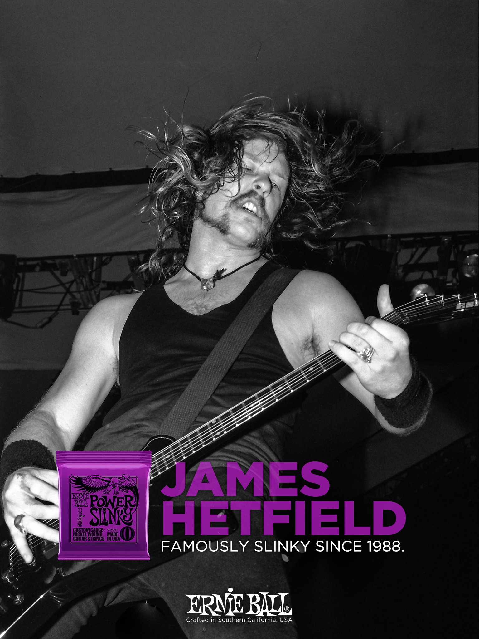 James hetfield strings gauge deals