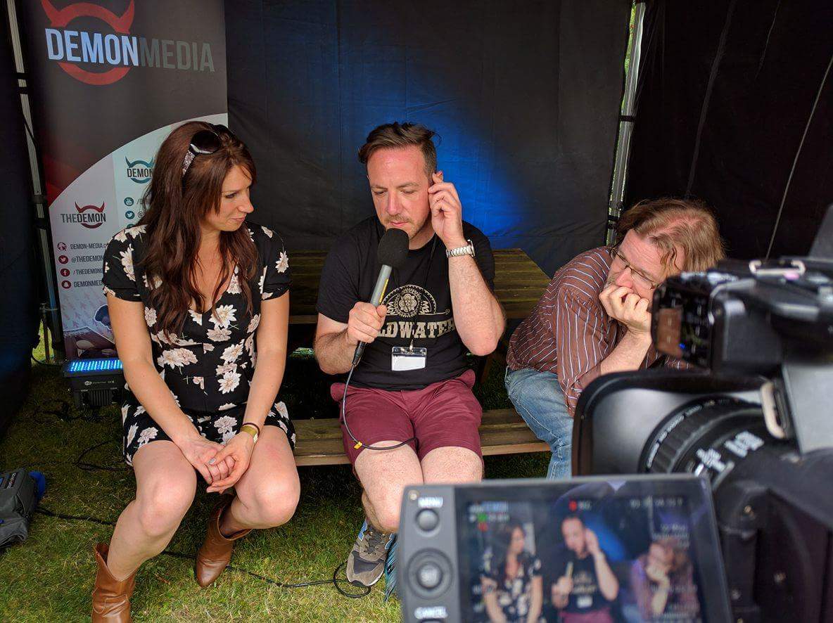 DemonFM's tweet photo. We've had a fantastic weekend doing the coverage at @SimonSaysLeic where we've interviewed so many lovely artists! https://t.co/NY0jhcgcAg