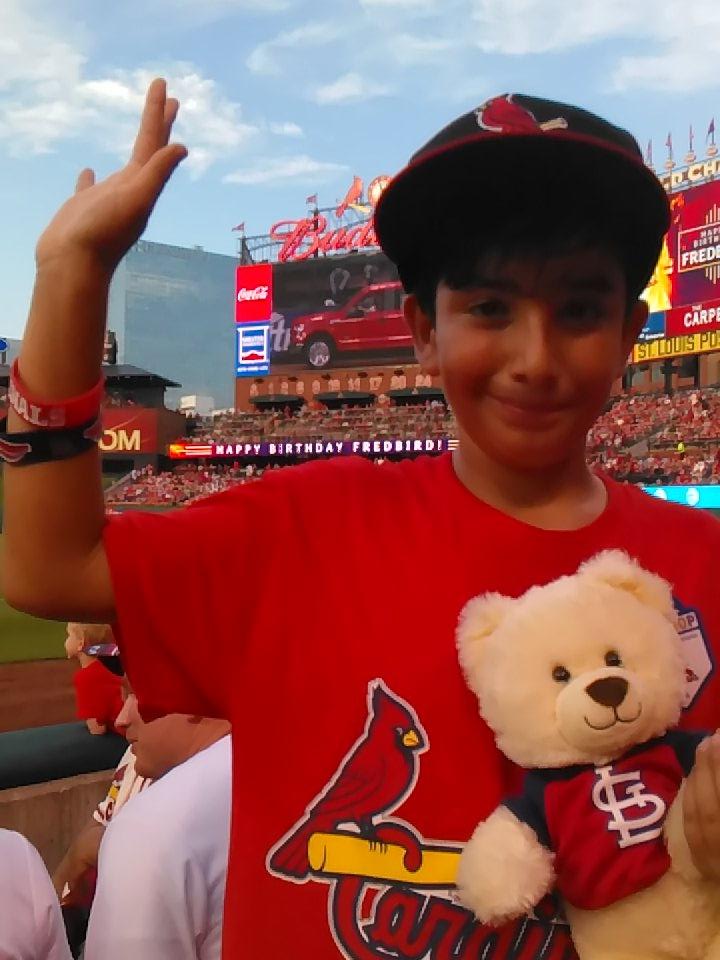 GingerPopKitchn's tweet photo. #STLCards #CARDINALS #HappyBirthdayFredbird #STLBears https://t.co/WfX4ria3E7