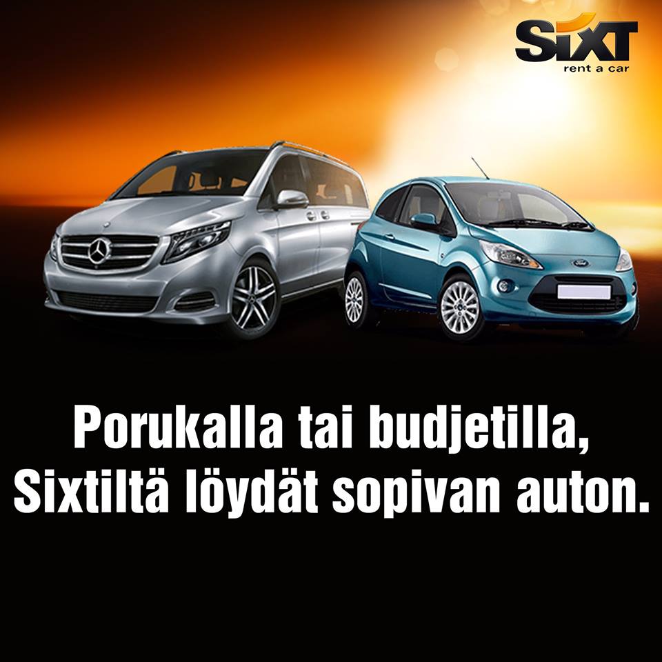 SixtFI's tweet photo. Q-stock – festivaali järjestetään Oulussa tänä viikonloppuna! 
Lähde festareille  – Sixtiltä löydät sopivan auton. https://t.co/opqur02nAw