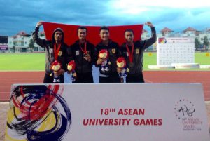 SELAMAT kepada Mahasiswa FISIP Moestopo Meraih Medali Perak Dalam Kejuaraan Asean University Games di Singapore