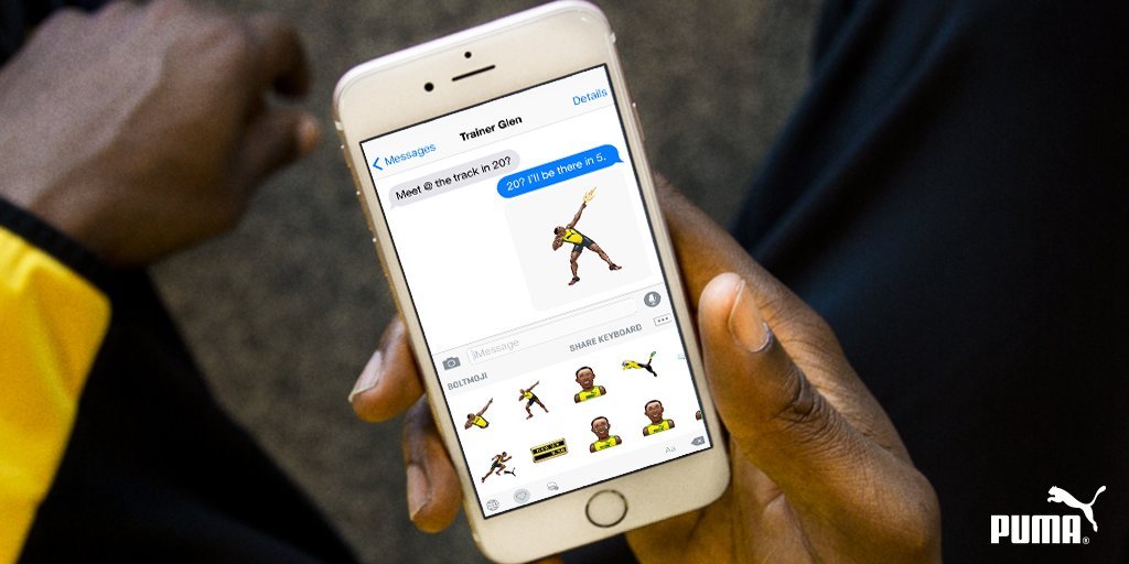 ট ইট র Puma Jpn ボルトが絵文字になって登場 スマホのキーボードにダウンロードして最速メッセージを送ろう ダウンロードはコチラ T Co Eib4zh3vxj 詳細はコチラ T Co W7jm9tufym