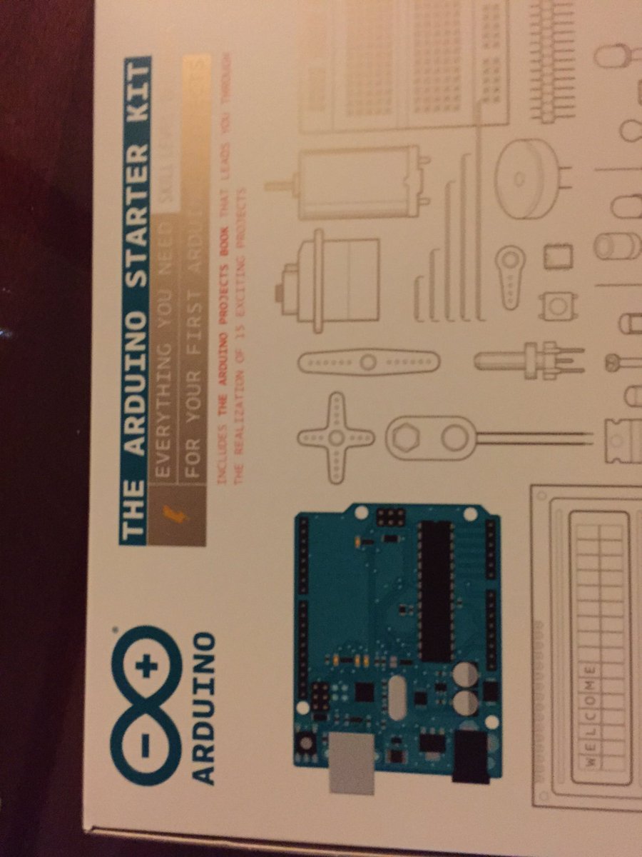 Birthday present from my family! Can't wait to get started! Any help/ideas welcome!@arduino@DuPriestMath #MTBoS #cue