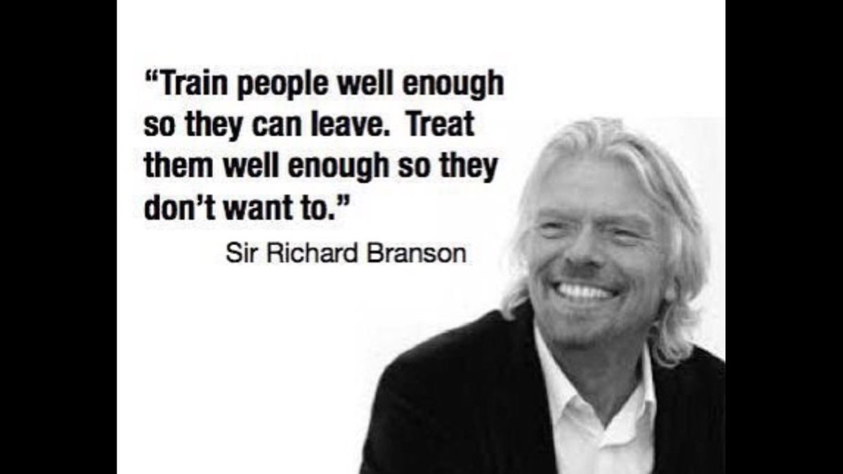 Richard Branson Train Your Employees Pin van LS Richard Branson Train Your Employees Pin van LS