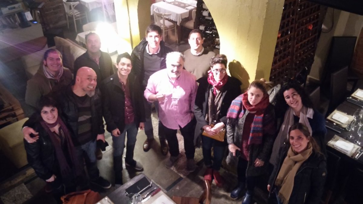 EugenioBorel's tweet photo. Un lindo viaje con Amigos en nuestra querida Bodega @Ivanalbarracin @petersen_mar @LuigiBoscaBodeg @andresrosberg https://t.co/2e5m4eB5uP