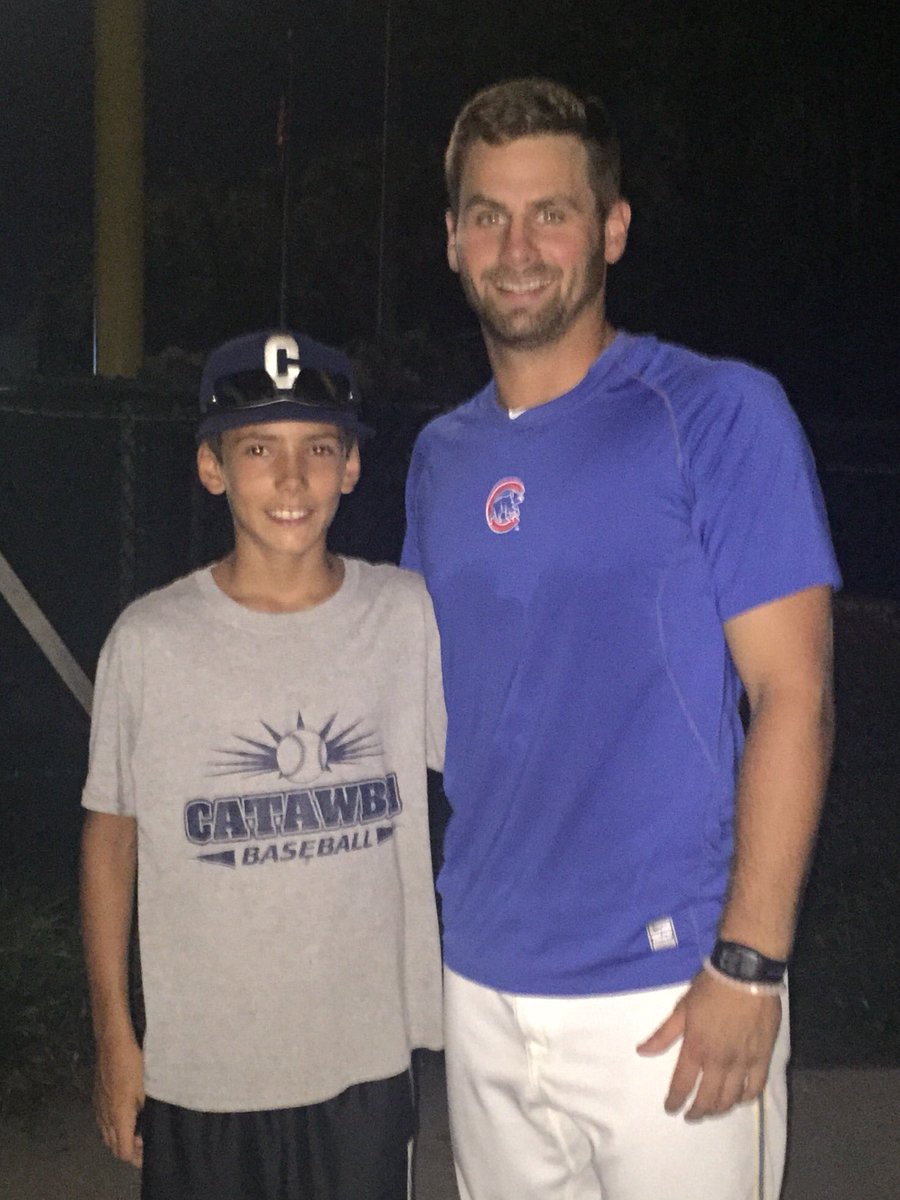 Diamond6cc's tweet photo. Guess Caleb is a Pelican fan now! @crbrooks22 @CatawbaBaseball https://t.co/025Iqwc0Jn
