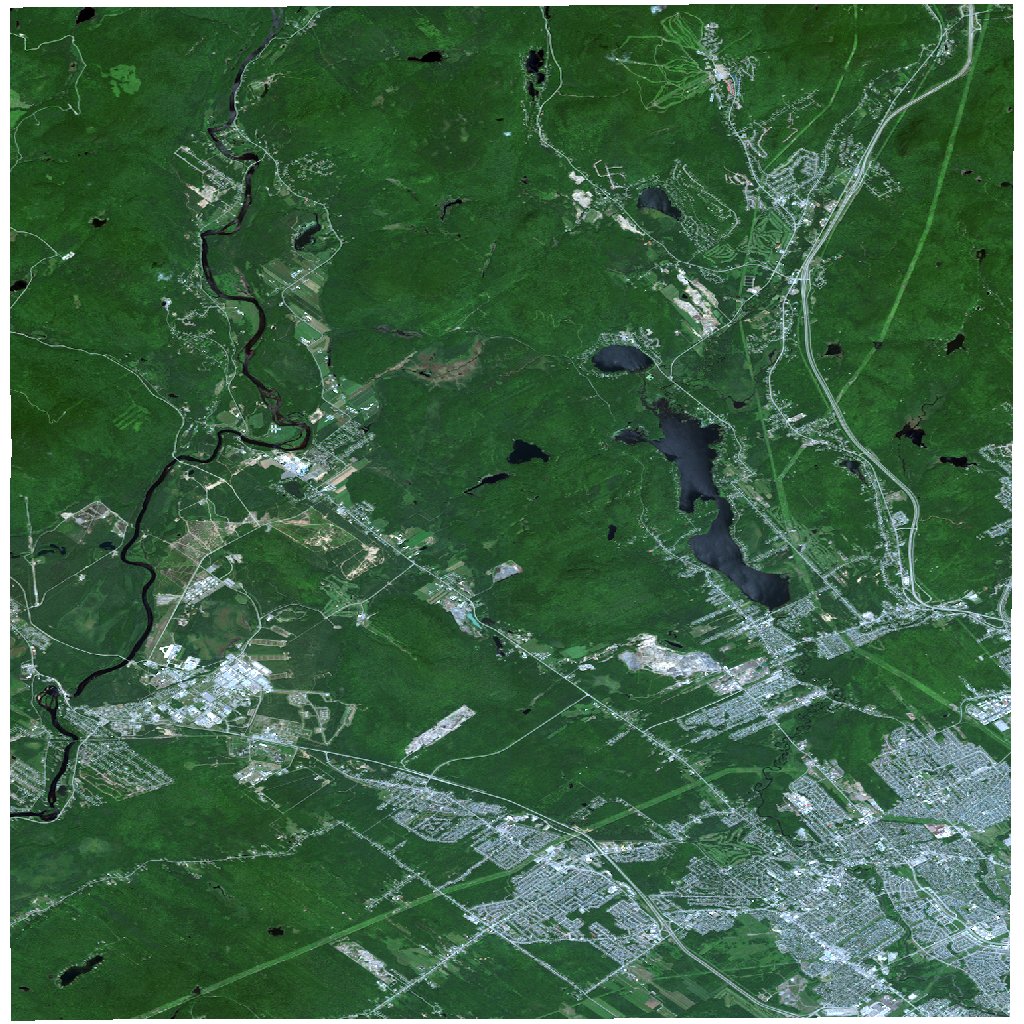 pacgeo's tweet image. Nice shot of BFC / CFB Valcartier#Quebec. Take by @DigitalGlobe #WorldView2 11 July 2016