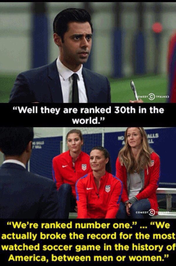 atisaxena's tweet photo. the soccer gender pay gap is ridiculous https://t.co/9jGUX1JbRn