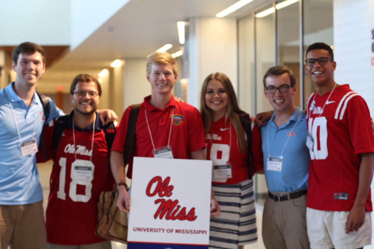 OleMissASB's tweet photo. Officers gain tools and connections at SEC Student Gov Exchange aiding in this year's preparation #AreYouReady? https://t.co/Pgqj2tUjVm