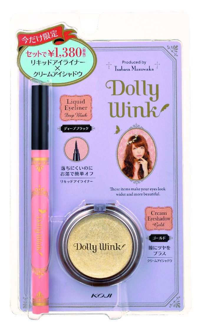 Dolly Wink Auf Twitter 今だけ限定 20 税抜 1380 税抜 ドーリーウインク のリキッドアイ ライナーブラックに大人気のクリームアイシャドウゴールドがセットになって登場