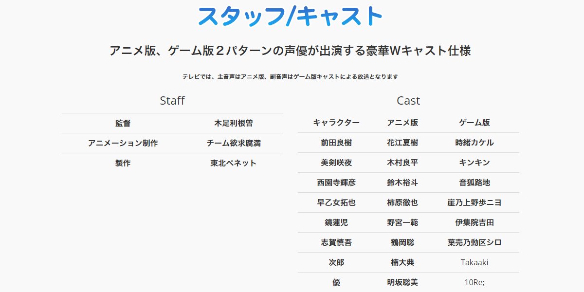 Tvアニメ 学園ハンサム 公式 キャスト発表 Tvアニメ 学園ハンサム はアニメ版 ゲーム版2パターンの声優 が出演する豪華wキャスト仕様 テレビでは主音声アニメ版 副音声ゲーム版で放送するよ T Co Taqbxumyei 学園ハンサム T Tvアニメ 学園ハンサム 公式 キャスト発表 Tvアニメ 学園ハンサム はアニメ版 ゲーム版2パターンの声優 が出演する豪華wキャスト仕様 テレビでは主音声アニメ版 副音声ゲーム版で放送するよ T Co Taqbxumyei 学園ハンサム T