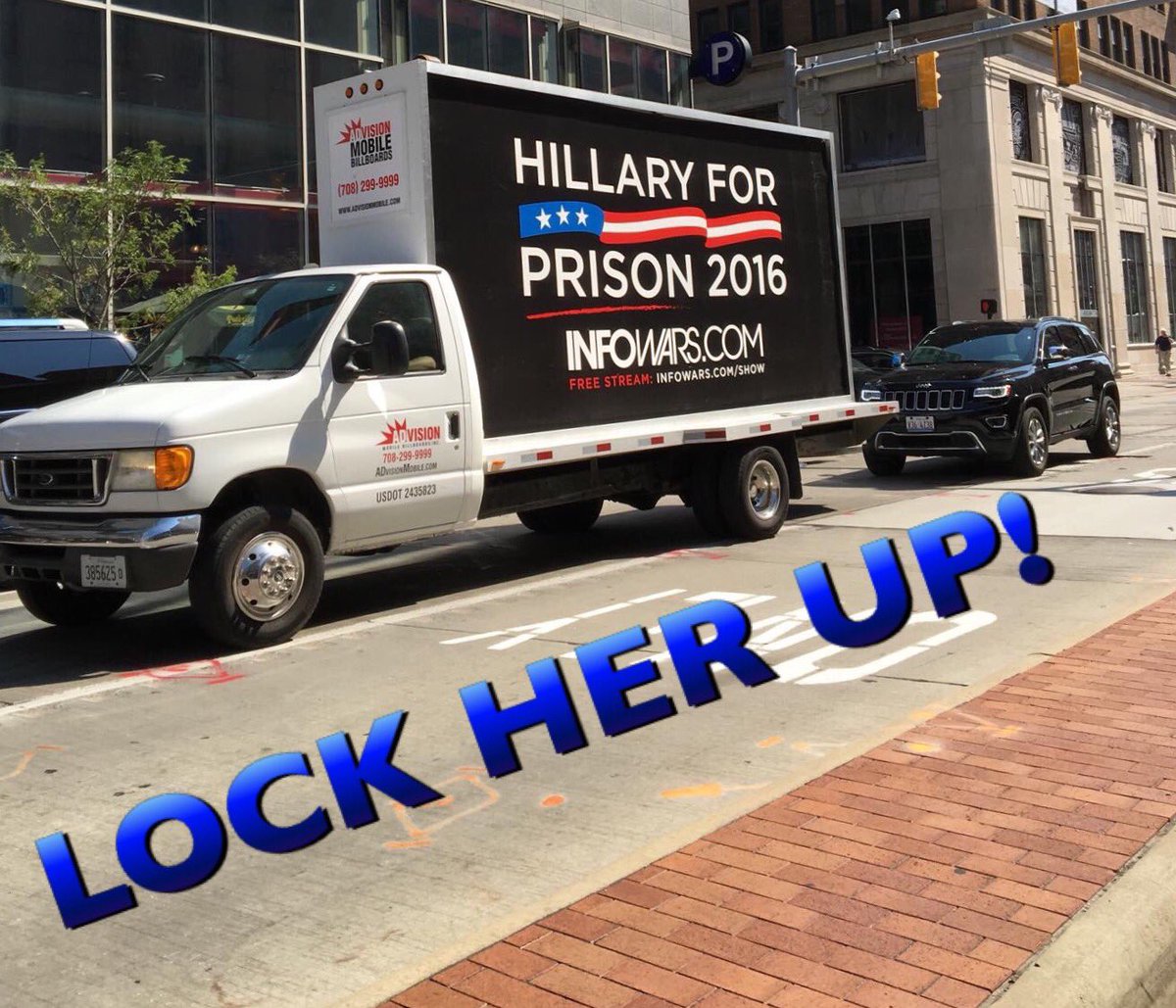 mspattila's tweet photo. @wikileaks @ConservativeJZN Just lock her up already! https://t.co/IJz1lxVCAA