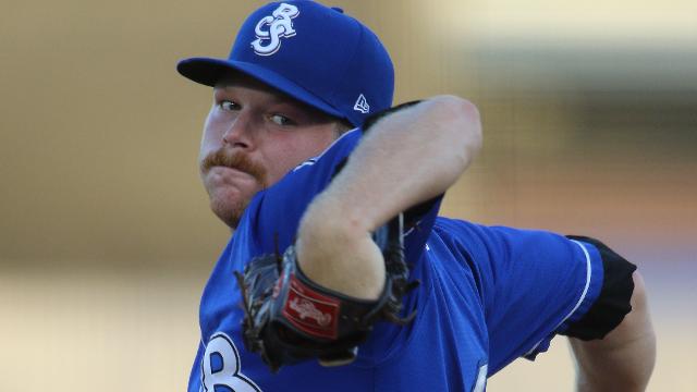 BiloxiShuckers's tweet photo. RECAP: @B_Woody24 homers, flirts with perfection in Biloxi's 1-0 win at Pensacola >> https://t.co/LMh69w8b6h https://t.co/6RID9z9RWR