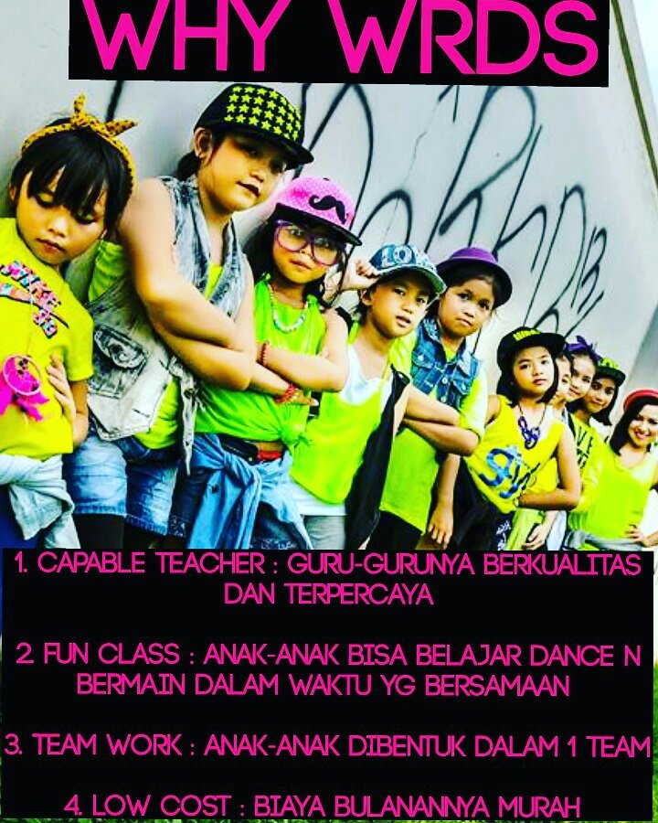WHY WRDS #simple4 #dance #hiphop #danceclass #danceshool #tangerang