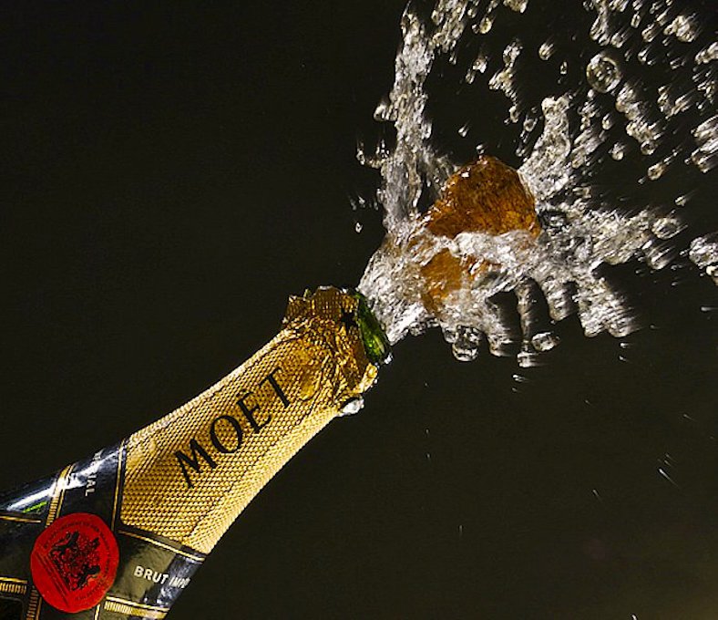 Life is always worth celebrating! #moet #champagne #poppingbottles #dj #celebrate