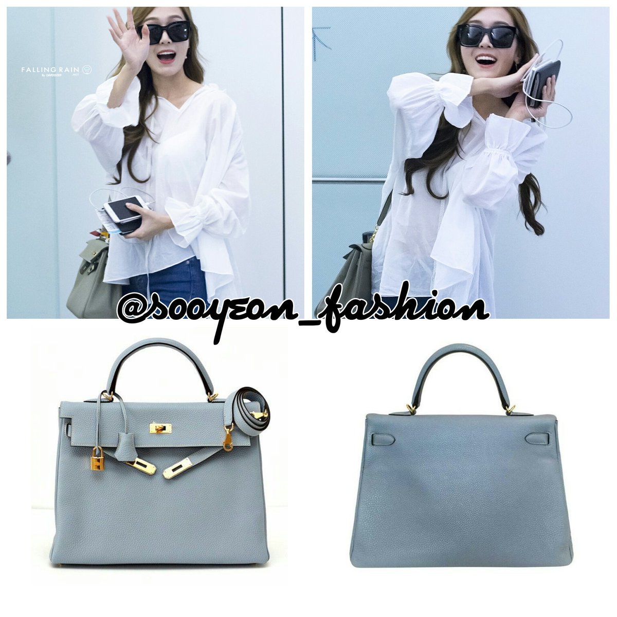 jsy fashion on X: 160627 Haneda Airport HERMES: Kelly 35 Bag Gold