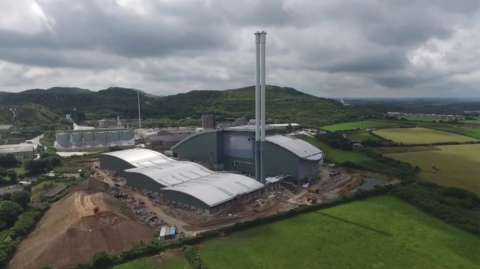 St Dennis waste to energy incinerator being fired up for first test burns. More here: bbc.in/29ZWj7I