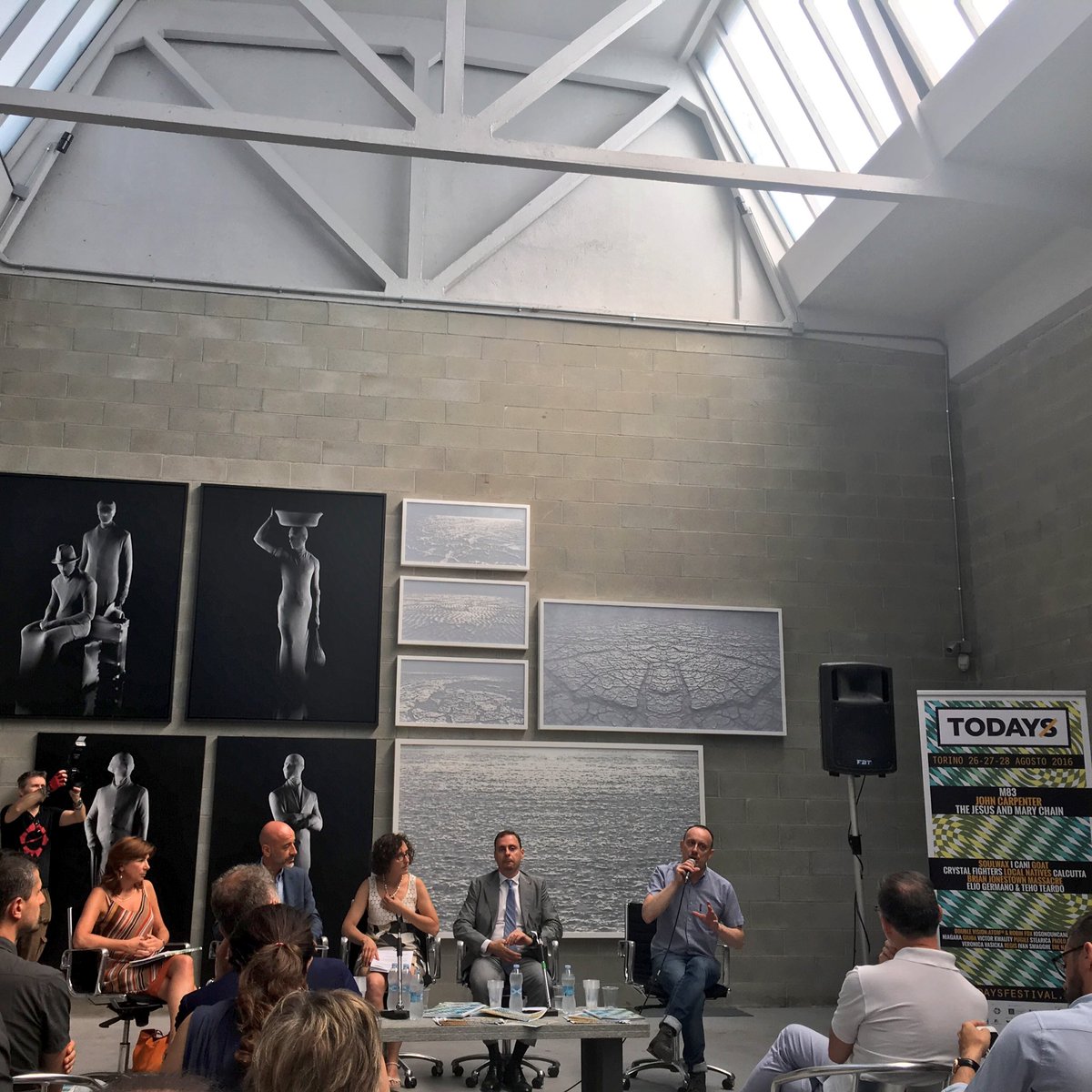 turismotorino's tweet photo. Tre giorni di arte, generi, musica, stili differenti in nuovi spazi riqualificati. Questo è #TodaysFestival 26-28/08 https://t.co/0jNxrMlkrK