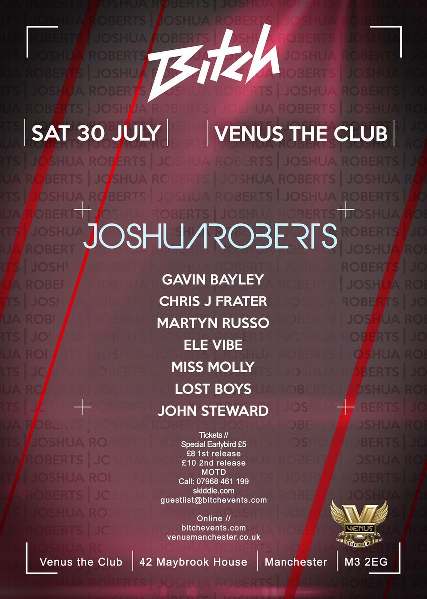 Venus Manchester tweet media