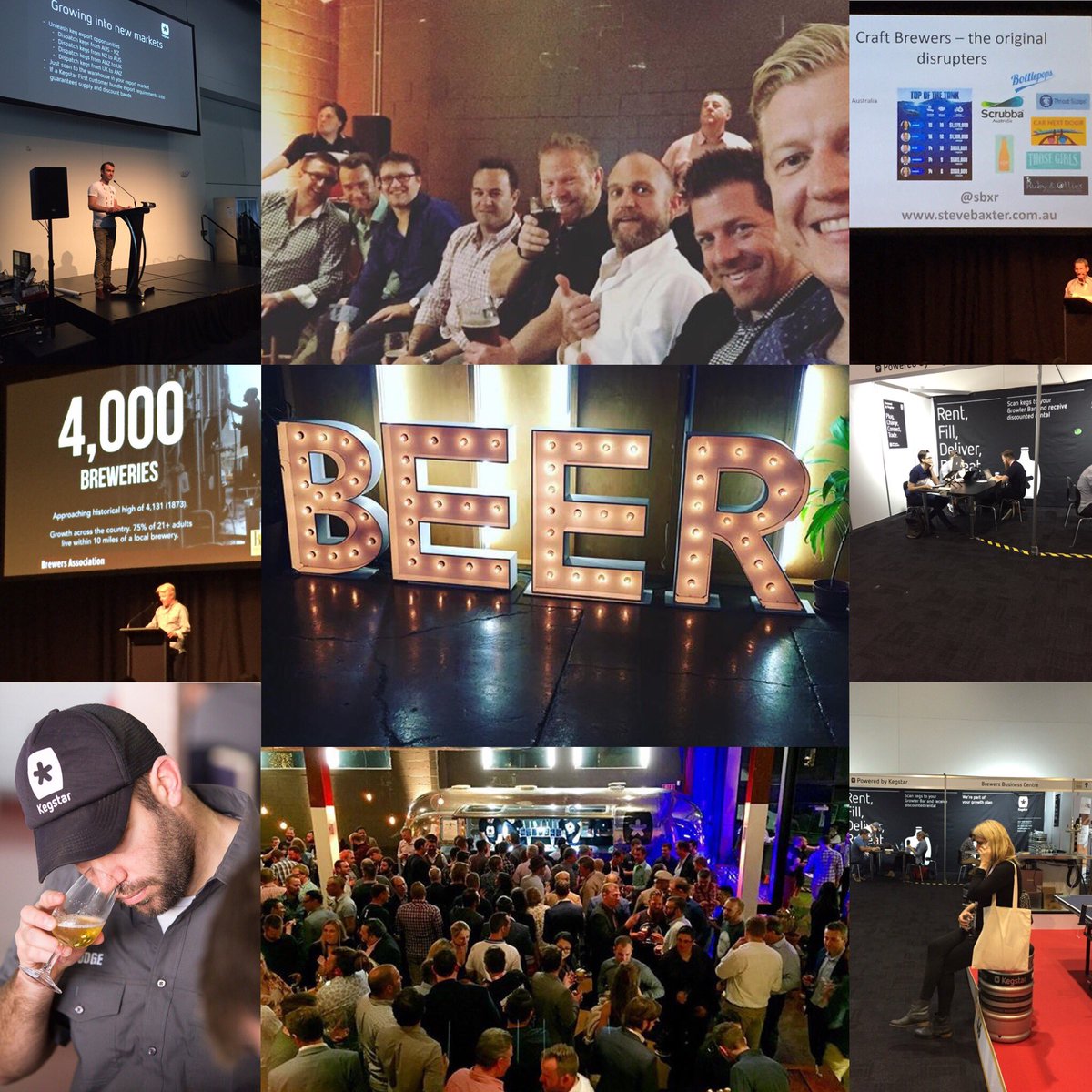 KegstarKegs's tweet photo. #acbc2016 highlights Great job @AustCraftBeer! #kegstar https://t.co/t2WCL8Xxy1