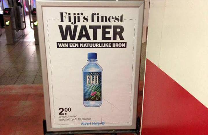 OneWorld_Water's tweet image. Flesjes bronwater uit Fiji in de Nederlandse supermarkt? bit.ly/2aF8Y0r @Vitens @De_Dopper