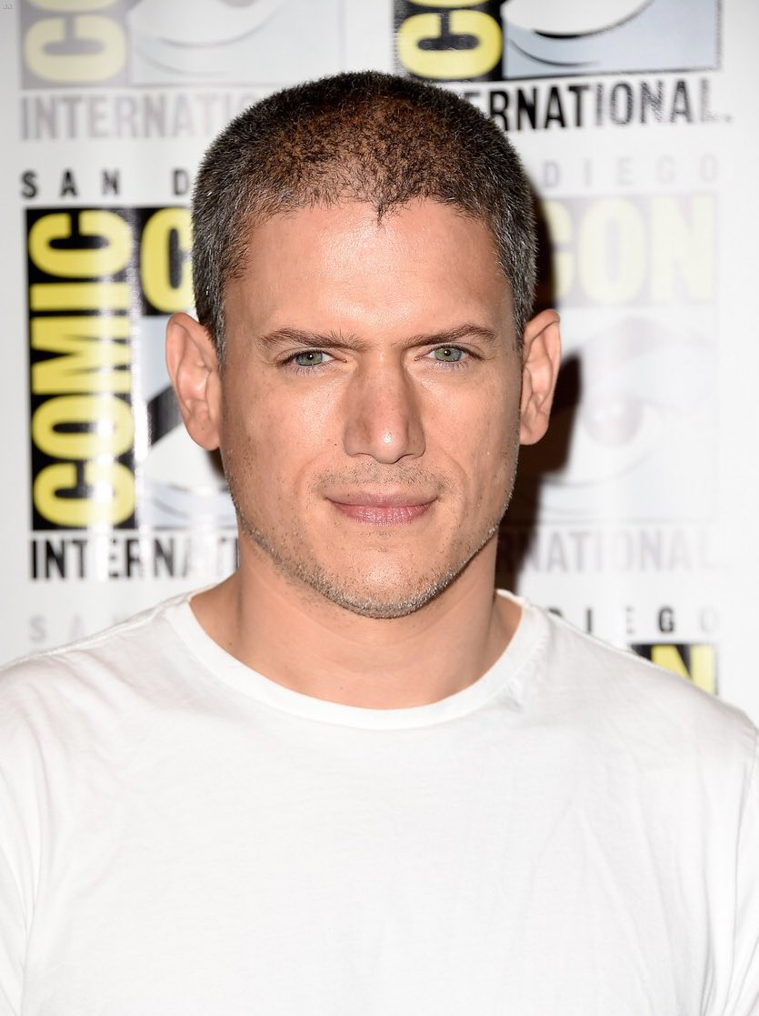 PrisonBFrance's tweet photo. Wentworth dans la Press Room. #PrisonBreakSDCC https://t.co/aWqzDlwJ2h