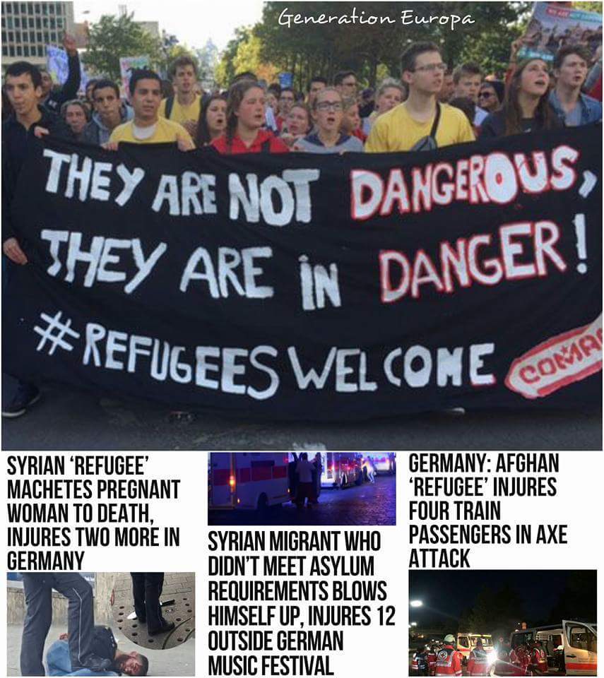 BARF1001's tweet photo. #Refujihadi #refugees #refugeesNOTwelcome #GermanyBlast #germanattack #Germany https://t.co/w2hOntZgCE